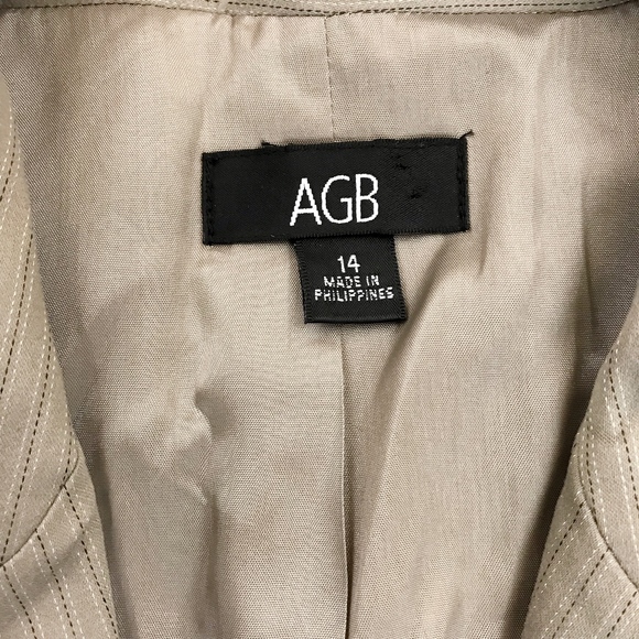 AGB Pinstripe Blazer - Picture 5 of 7